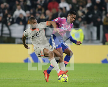 2023-01-07 - Beto of Udinese Calcio and Alex Sandro of Juventus Fc during the Italian Serie A, football match between Juventus Fc and Udinese Calcio on Jannuary 07, 2023 at Allianz Stadium, Turin, Italy. Photo Nderim Kaceli - JUVENTUS FC VS UDINESE CALCIO - ITALIAN SERIE A - SOCCER