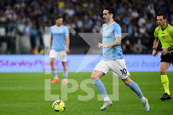 2023-01-08 - Luis Alberto (SS Lazio) during the Italian Football Championship League A 2022/2023 match between SS Lazio vs Empoli FC at the Olimpic Stadium in Rome on 08 January 2023. - SS LAZIO VS EMPOLI FC - ITALIAN SERIE A - SOCCER
