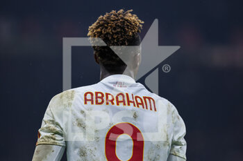 2023-01-08 - Tammy Abraham of AS Roma seen during Serie A 2022/23 football match between AC Milan and AS Roma at San Siro Stadium, Milan, Italy on January 08, 2023 - AC MILAN VS AS ROMA - ITALIAN SERIE A - SOCCER