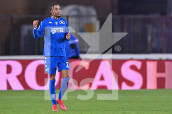 2023-01-16 - Tyronne Ebuehi (Empoli FC) celebrates after scoring a goal - EMPOLI FC VS UC SAMPDORIA - ITALIAN SERIE A - SOCCER