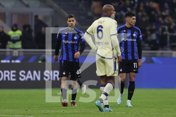 2023-01-14 - Valentin Carboni of FC Internazionale in action during Serie A 2022/23 football match between FC Internazionale and Hellas Verona FC at Giuseppe Meazza Stadium, Milan, Italy on January 14, 2023 - INTER - FC INTERNAZIONALE VS HELLAS VERONA - ITALIAN SERIE A - SOCCER