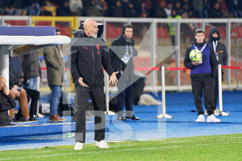 2023-01-14 - coach Stefano Pioli (AC Milan) - US LECCE VS AC MILAN - ITALIAN SERIE A - SOCCER