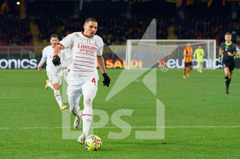 2023-01-14 - Ismaël Bennacer (AC Milan) - US LECCE VS AC MILAN - ITALIAN SERIE A - SOCCER