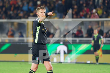 2023-01-14 - the referee Daniele Orsato of Schio - US LECCE VS AC MILAN - ITALIAN SERIE A - SOCCER