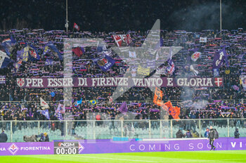 2023-01-21 - Fiorentina's fans - ACF FIORENTINA VS TORINO FC - ITALIAN SERIE A - SOCCER