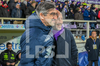 2023-01-21 - Torino's Head Coach Ivan Juric and Fiorentina's head coach Vincenzo Italiano - ACF FIORENTINA VS TORINO FC - ITALIAN SERIE A - SOCCER