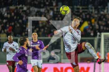 2023-01-21 - header of Torino's Samuele Ricci - ACF FIORENTINA VS TORINO FC - ITALIAN SERIE A - SOCCER