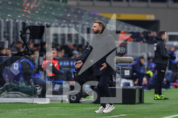 23/01/2023 - Paolo Zanetti Head Coach of Empoli FC reacts during Serie A 2022/23 football match between FC Internazionale and Empoli FC at Giuseppe Meazza Stadium, Milan, Italy on January 23, 2023 - INTER - FC INTERNAZIONALE VS EMPOLI FC - SERIE A - CALCIO