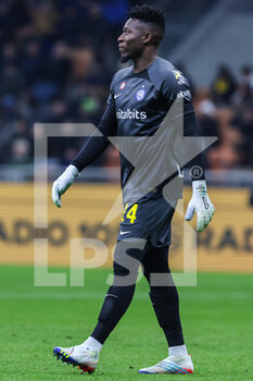 23/01/2023 - Andre Onana of FC Internazionale looks on during Serie A 2022/23 football match between FC Internazionale and Empoli FC at Giuseppe Meazza Stadium, Milan, Italy on January 23, 2023 - INTER - FC INTERNAZIONALE VS EMPOLI FC - SERIE A - CALCIO