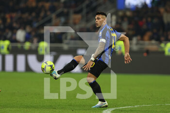 23/01/2023 - Lautaro Martinez of FC Internazionale in action during Serie A 2022/23 football match between FC Internazionale and Empoli FC at Giuseppe Meazza Stadium, Milan, Italy on January 23, 2023 - INTER - FC INTERNAZIONALE VS EMPOLI FC - SERIE A - CALCIO