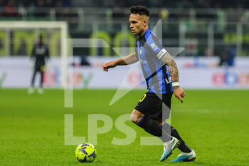 23/01/2023 - Lautaro Martinez of FC Internazionale in action during Serie A 2022/23 football match between FC Internazionale and Empoli FC at Giuseppe Meazza Stadium, Milan, Italy on January 23, 2023 - INTER - FC INTERNAZIONALE VS EMPOLI FC - SERIE A - CALCIO