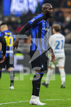 23/01/2023 - Romelu Lukaku of FC Internazionale looks on during Serie A 2022/23 football match between FC Internazionale and Empoli FC at Giuseppe Meazza Stadium, Milan, Italy on January 23, 2023 - INTER - FC INTERNAZIONALE VS EMPOLI FC - SERIE A - CALCIO