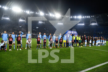 24/01/2023 - Line up during the Italian Football Championship League A 2022/2023 match between SS Lazio vs AC Milan at the Olimpic Stadium in Rome on 24 January 2023. - SS LAZIO VS AC MILAN - SERIE A - CALCIO