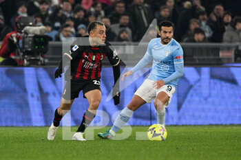 24/01/2023 - Sergino Dest (AC Milan)  during the Italian Football Championship League A 2022/2023 match between SS Lazio vs AC Milan at the Olimpic Stadium in Rome on 24 January 2023. - SS LAZIO VS AC MILAN - SERIE A - CALCIO