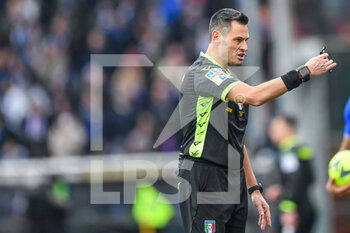 22/01/2023 - The Referee of the match Maurizio Mariani to Aprilia - UC SAMPDORIA VS UDINESE CALCIO - SERIE A - CALCIO