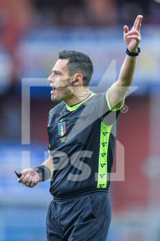 2023-01-22 - The Referee of the match Maurizio Mariani to Aprilia - UC SAMPDORIA VS UDINESE CALCIO - ITALIAN SERIE A - SOCCER