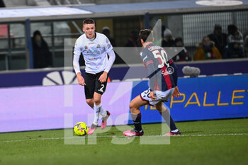 2023-01-27 - Emil Holm (Spezia) in action - BOLOGNA FC VS SPEZIA CALCIO - ITALIAN SERIE A - SOCCER