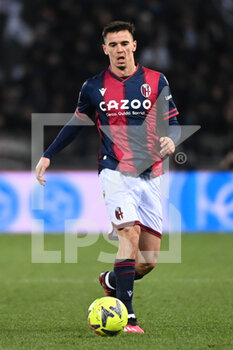 2023-01-27 - Nikola Moro (Bologna FC) in action - BOLOGNA FC VS SPEZIA CALCIO - ITALIAN SERIE A - SOCCER