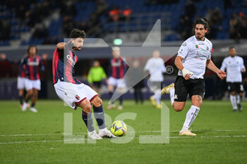 2023-01-27 - Riccardo Orsolini (Bologna Fc) shoot on goal - BOLOGNA FC VS SPEZIA CALCIO - ITALIAN SERIE A - SOCCER