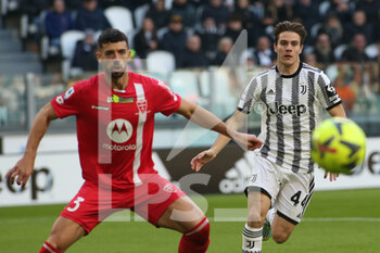 2023-01-29 - Nicolo Fagioli (Juventus FC) and Pablo Mari (AC Monza) - JUVENTUS FC VS AC MONZA - ITALIAN SERIE A - SOCCER