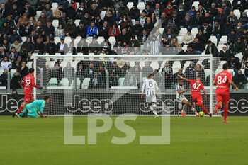 2023-01-29 - Dani Mota (AC Monza) scores the goal - JUVENTUS FC VS AC MONZA - ITALIAN SERIE A - SOCCER