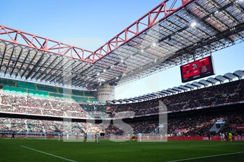 2023-01-29 - A general view inside the stadium during Serie A 2022/23 football match between AC Milan and US Sassuolo at San Siro Stadium, Milan, Italy on January 29, 2023 - AC MILAN VS US SASSUOLO - ITALIAN SERIE A - SOCCER
