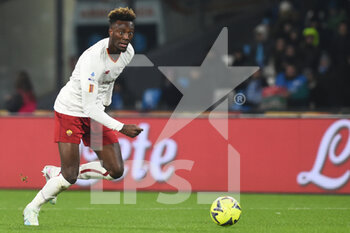 2023-01-29 - Tammy Abraham of AS Roma  in action during the Serie A match between SSC Napoli v AS Roma  at Diego Armando Maradona Stadium - SSC NAPOLI VS AS ROMA - ITALIAN SERIE A - SOCCER