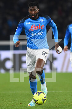 2023-01-29 - Andre' Anguissa of SSC Napoli  in action  during the Serie A match between SSC Napoli v AS Roma  at Diego Armando Maradona Stadium - SSC NAPOLI VS AS ROMA - ITALIAN SERIE A - SOCCER