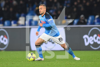 2023-01-29 - Stanislav Lobotka of SSC Napoli  in action during the Serie A match between SSC Napoli v AS Roma  at Diego Armando Maradona Stadium - SSC NAPOLI VS AS ROMA - ITALIAN SERIE A - SOCCER