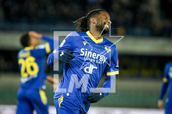 2023-02-06 - Disappointment of Verona's Adrien Tameze - HELLAS VERONA FC VS SS LAZIO - ITALIAN SERIE A - SOCCER