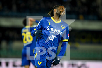 2023-02-06 - Verona's Adrien Tameze portrait - HELLAS VERONA FC VS SS LAZIO - ITALIAN SERIE A - SOCCER