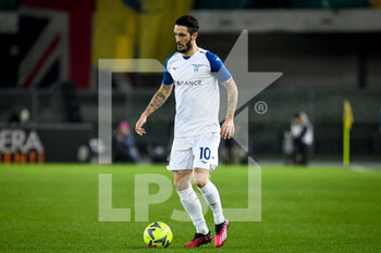 2023-02-06 - Lazio's Luis Alberto portrait in action - HELLAS VERONA FC VS SS LAZIO - ITALIAN SERIE A - SOCCER