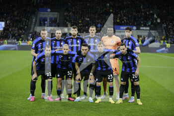 2023-02-05 - Inter Fc during the Italian serie A, football match between Internazionale Fc and Ac Milan on 05 February 2023 at San Siro Stadium, Milan, Italy. Photo Ndrerim Kaceli - INTER - FC INTERNAZIONALE VS AC MILAN - ITALIAN SERIE A - SOCCER