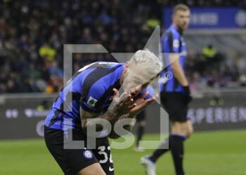 2023-02-05 - Federico Dimarco of FC Internazionale during the Italian serie A, football match between Internazionale Fc and Ac Milan on 05 February 2023 at San Siro Stadium, Milan, Italy. Photo Ndrerim Kaceli - INTER - FC INTERNAZIONALE VS AC MILAN - ITALIAN SERIE A - SOCCER