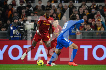 2023-02-04 - Tammy Abraham (AS Roma)  during the Italian Football Championship League A 2022/2023 match between AS Roma vs Empoli FC at the Olimpic Stadium in Rome  on 04 February 2023. - AS ROMA VS EMPOLI FC - ITALIAN SERIE A - SOCCER