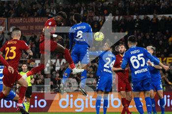 2023-02-04 - Tammy Abraham (AS Roma) goal 2-0 during the Italian Football Championship League A 2022/2023 match between AS Roma vs Empoli FC at the Olimpic Stadium in Rome  on 04 February 2023. - AS ROMA VS EMPOLI FC - ITALIAN SERIE A - SOCCER