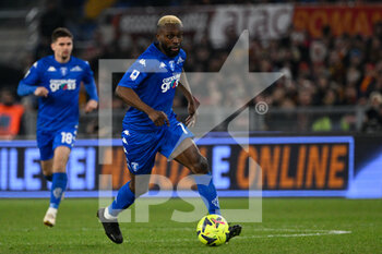 2023-02-04 - Jean-Daniel Akpa Akpro (Empoli FC)  during the Italian Football Championship League A 2022/2023 match between AS Roma vs Empoli FC at the Olimpic Stadium in Rome  on 04 February 2023. - AS ROMA VS EMPOLI FC - ITALIAN SERIE A - SOCCER