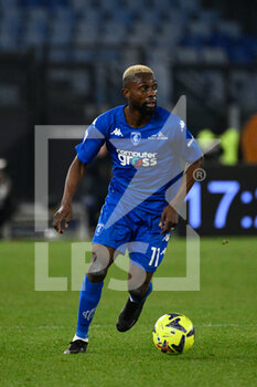 2023-02-04 - Jean-Daniel Akpa Akpro (Empoli FC)  during the Italian Football Championship League A 2022/2023 match between AS Roma vs Empoli FC at the Olimpic Stadium in Rome  on 04 February 2023. - AS ROMA VS EMPOLI FC - ITALIAN SERIE A - SOCCER