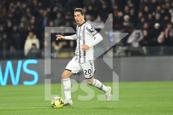2023-02-07 - Fabio Miretti of Juventus FC in action  during the Serie A match between US Salernitana 1919 v Juventus FC  at Stadio Arechi   - US SALERNITANA VS JUVENTUS FC - ITALIAN SERIE A - SOCCER