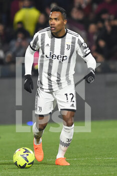 2023-02-07 - Alex Sandro of Juventus FC in action during the Serie A match between US Salernitana 1919 v Juventus FC  at Stadio Arechi   - US SALERNITANA VS JUVENTUS FC - ITALIAN SERIE A - SOCCER