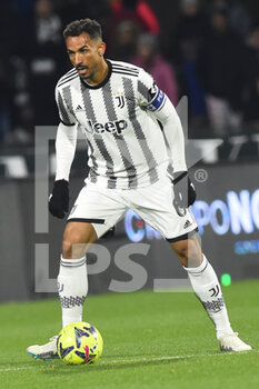 2023-02-07 - Danilo of Juventus FC in action  during the Serie A match between US Salernitana 1919 v Juventus FC  at Stadio Arechi   - US SALERNITANA VS JUVENTUS FC - ITALIAN SERIE A - SOCCER