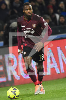 2023-02-07 - Lassana Coulibaly of US Salernitana  in action during the Serie A match between US Salernitana 1919 v Juventus FC  at Stadio Arechi   - US SALERNITANA VS JUVENTUS FC - ITALIAN SERIE A - SOCCER