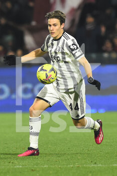 2023-02-07 - Nicolo Fagioli of Juventus FC in action  during the Serie A match between US Salernitana 1919 v Juventus FC  at Stadio Arechi   - US SALERNITANA VS JUVENTUS FC - ITALIAN SERIE A - SOCCER
