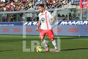 2023-02-12 - Gianluca Caprari (Monza) in action - BOLOGNA FC VS AC MONZA - ITALIAN SERIE A - SOCCER