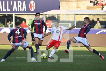 2023-02-12 - Gianluca Caprari (AC Monza) in action - BOLOGNA FC VS AC MONZA - ITALIAN SERIE A - SOCCER