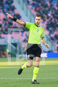 2023-02-12 - The referee of the match Luca Zufferli - BOLOGNA FC VS AC MONZA - ITALIAN SERIE A - SOCCER