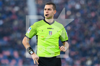 2023-02-12 - The referee of the match Luca Zufferli - BOLOGNA FC VS AC MONZA - ITALIAN SERIE A - SOCCER