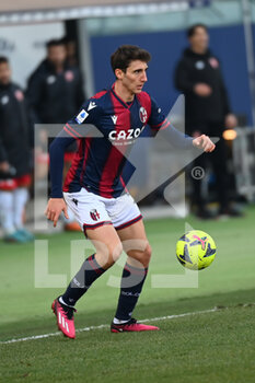 2023-02-12 - Andrea Cambiaso (Bologna FC) in action - BOLOGNA FC VS AC MONZA - ITALIAN SERIE A - SOCCER