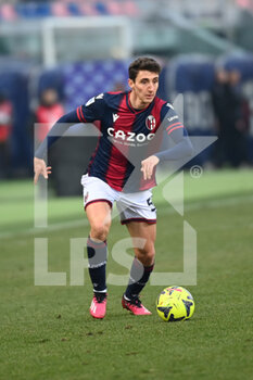 2023-02-12 - Andrea Cambiaso (Bologna FC) in action - BOLOGNA FC VS AC MONZA - ITALIAN SERIE A - SOCCER