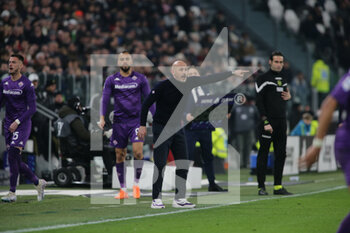 2023-02-12 - Vincenzo Italiano, manager of Acf Fiorentina during the Italian serie A, football match between Juventus Fc and Acf Fiorentina on 12 February 2023 at Allianz Stadium, Turin, Italy. Photo Ndrerim Kaceli - JUVENTUS FC VS ACF FIORENTINA - ITALIAN SERIE A - SOCCER